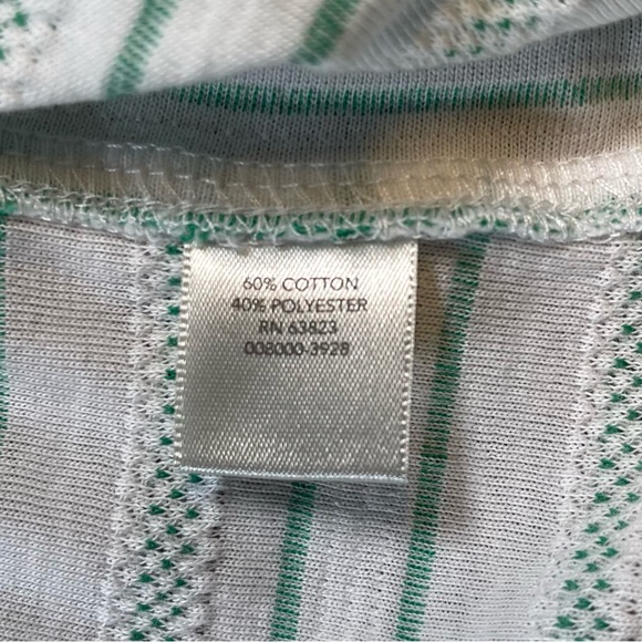 Christopher & Banks striped NEW long sleeve top shirt Large casual layering - Picture 4 of 10